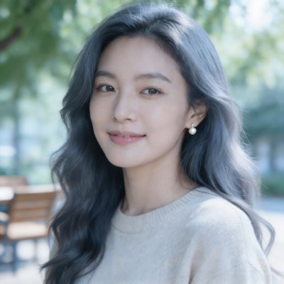 改变发型颜色 - 效果图